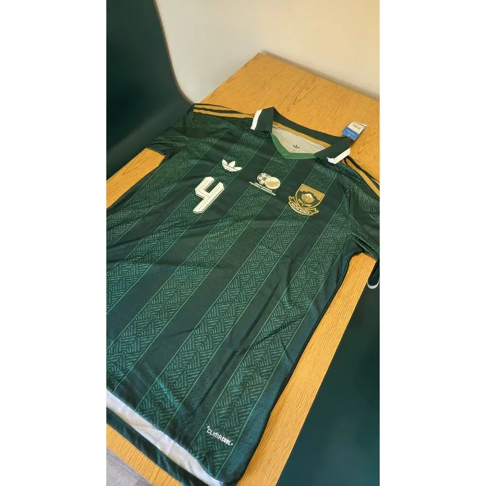 World Cup South Africa National Team 2026 Green Jersey Mokoena XL Fits Like L